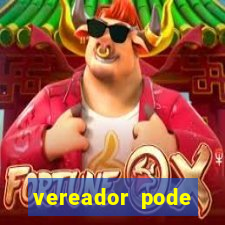 vereador pode patrocinar time de futebol